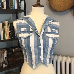 Bonjour Cropped Tank
